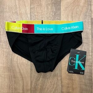 Men’s Calvin Klein ‘This is Love” Microfiber Sports Brief
